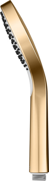 KEUCO IXMO_solo Handbrause 59580 verchromt – 1 Strahl, Eco Air, 100 mm