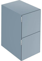 mit 2 Auszügen 32542, 400 x 700 x 490 blue s./Gl. blue s. sat.