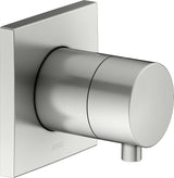 KEUCO IXMO Comfort Absperrventil Unterputz DN15 rund Messing gebürstet 59541