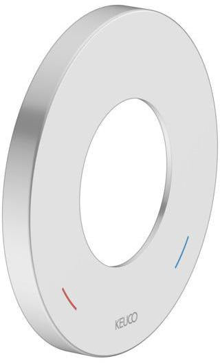 KEUCO IXMO Wandrosette EHM, rund, 105 mm, verchromt – Messing-Armaturenrosette