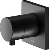 KEUCO IXMO Comfort 3-Wege Umstellventil UP DN15 eckig schwarz matt – Unterputz für 3 Verbraucher