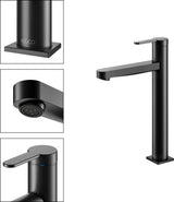 KEUCO IXMO Pure Einhebel-Waschtischmischer 210 mm ohne Ablaufgarnitur, verchromt