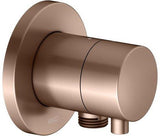 KEUCO IXMO Comfort Absperrventil Unterputz DN15 rund Messing gebürstet 59541