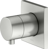 KEUCO IXMO Comfort 3-Wege Umstellventil rund Messing gebürstet