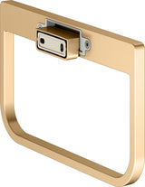 KEUCO Collection Moll Handtuchring 12721, verchromt, softcube-Design, Wandmontage