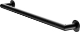 KEUCO REVA Badetuchhalter 600 mm schwarz matt mit integriertem Haken – Wandmontage