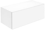 KEUCO X-Line Sideboard 1000 mm anthrazit mit Glasfront und Auszug