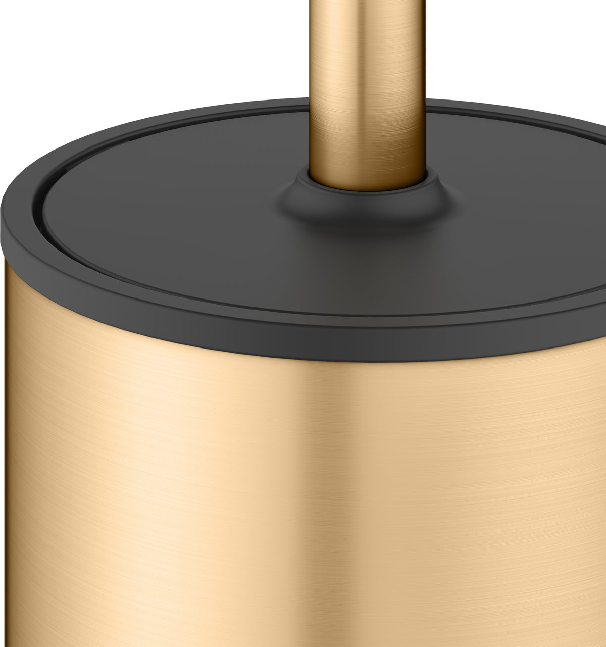 KEUCO Collection Moll Toilettenbürstengarnitur Wand verchromt/weiß – Wandmontage mit Deckel