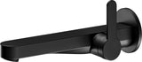 KEUCO IXMO Einhebel-Waschtischmischer Unterputz, rund, Ausladung 165 mm, schwarz matt