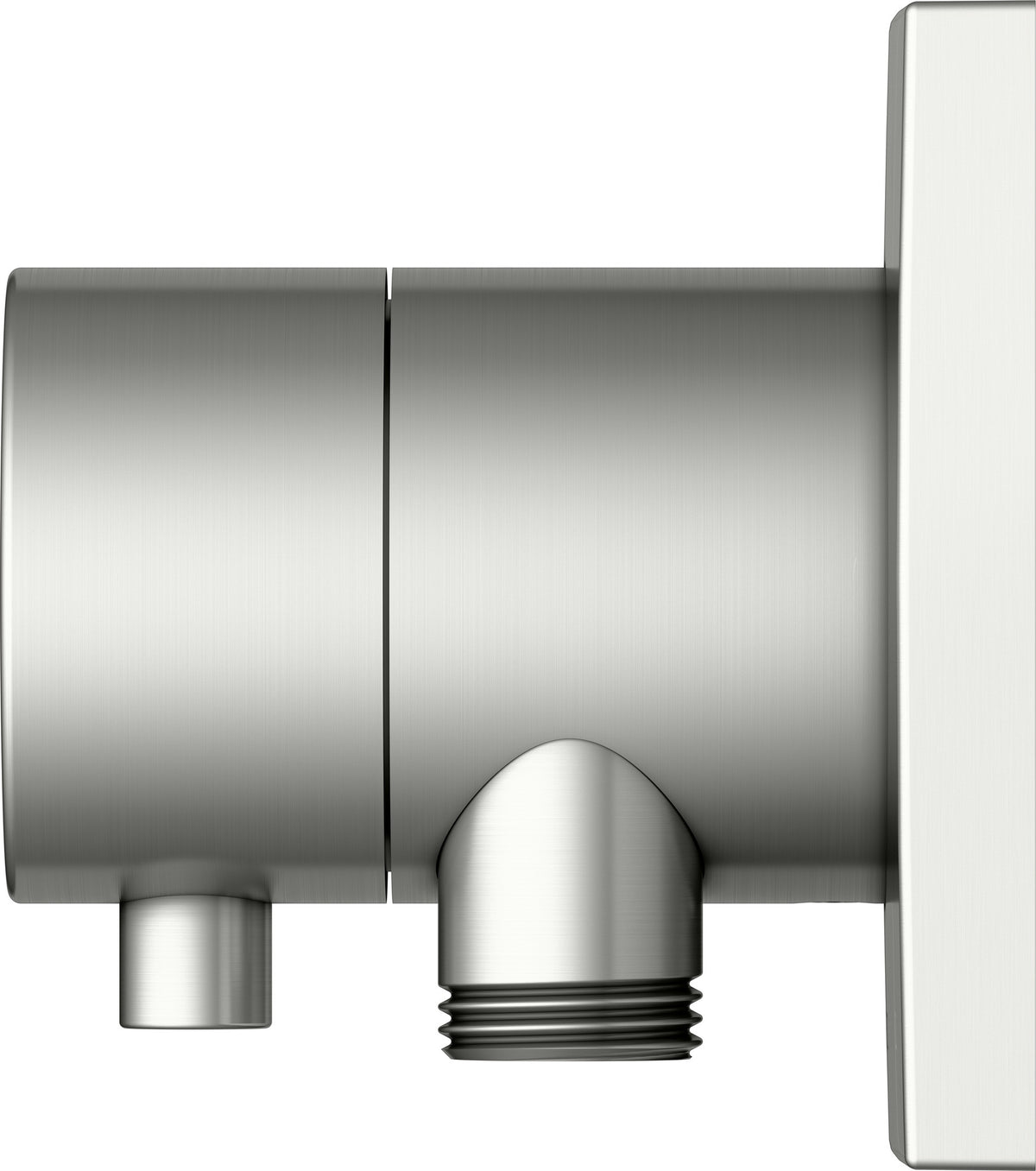 KEUCO IXMO Comfort 2-Wege Umstellventil Unterputz DN15 – Messing gebürstet, rund