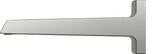 KEUCO Schwallbrause meTime_spa 59982 – Wandanschluss, verchromt, Messing, 169 mm Ausladung