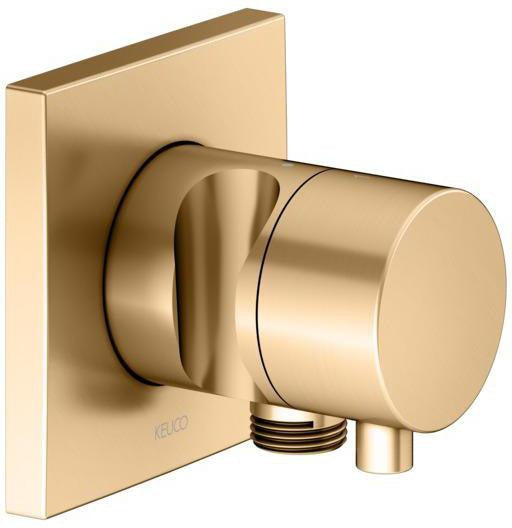 KEUCO IXMO Comfort 2-Wege Umstellventil Unterputz DN15 – Messing gebürstet, rund