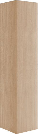 KEUCO Edition 11 Art Hochschrank mit Steckdose, 1-türig, links, 400 x 1800 x 360 mm, blue satin/Glas blue satin