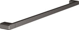KEUCO Collection Moll Badetuchhalter 400 mm verchromt – Wandmontage, eckige Form, 1 Stange