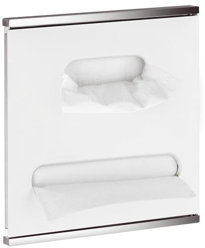KEUCO Plan Integral Bad-Modul WT 3, 326 mm, verchromt/Aluminium, links angeschlagen