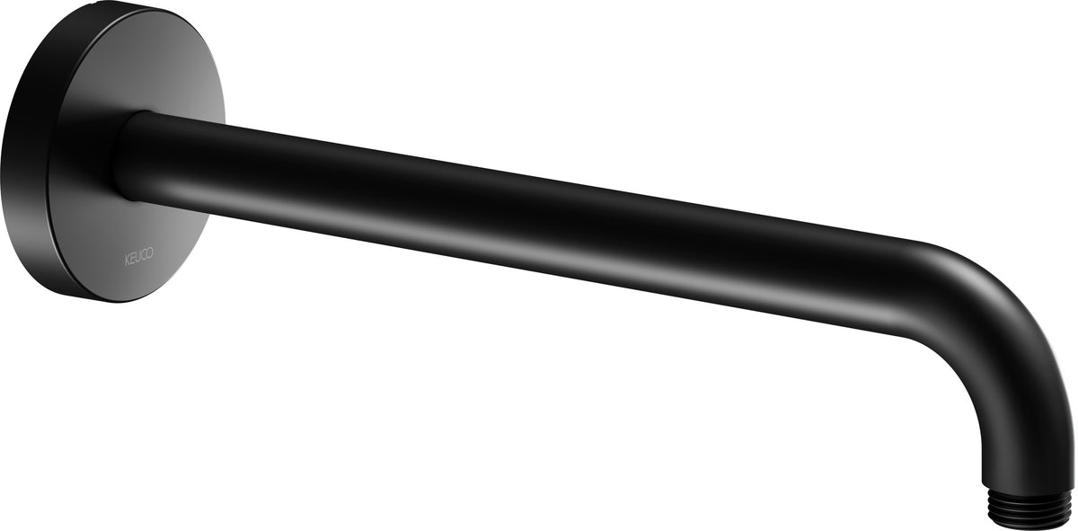 KEUCO Brausearm Elegance 51688, Wandanschluss, 300 mm, verchromt – Edles Design für Ihr Badezimmer