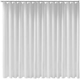 KEUCO Duschvorhang Plan uni 1800 x 1400 mm weiß, 8 Ösen, antibakteriell und waschbar