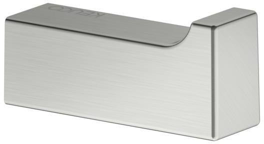 KEUCO Handtuchhaken Edition 11 11114 – Verchromter Einfachhaken, 47 mm, Wandmontage