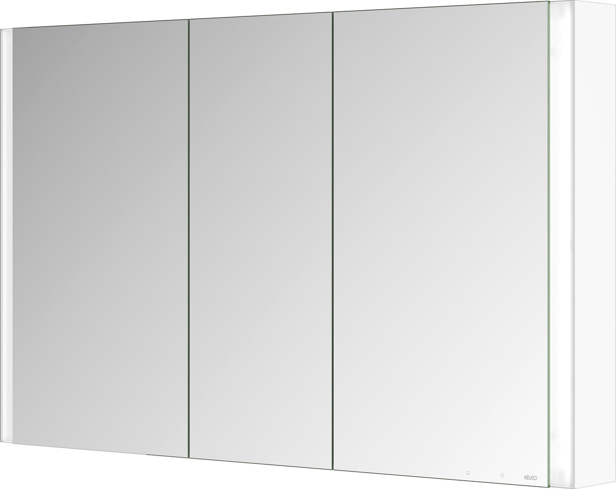 KEUCO SOMARIS Spiegelschrank 1200 mm verspiegelt – Wandvorbau mit 710 mm Höhe