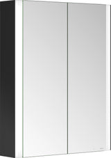 KEUCO Somaris Spiegelschrank 600 x 710 x 128 mm Eiche hell Dekor – 2 Türen Wandvorbau