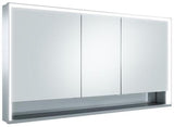 KEUCO Royal Lumos Spiegelschrank 1400 mm mit Spiegelheizung, silber-eloxiert