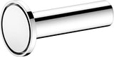 KEUCO REVA Ersatzrollenhalter schwarz matt – Wandmontage, Metall, zum Kleben oder Schrauben