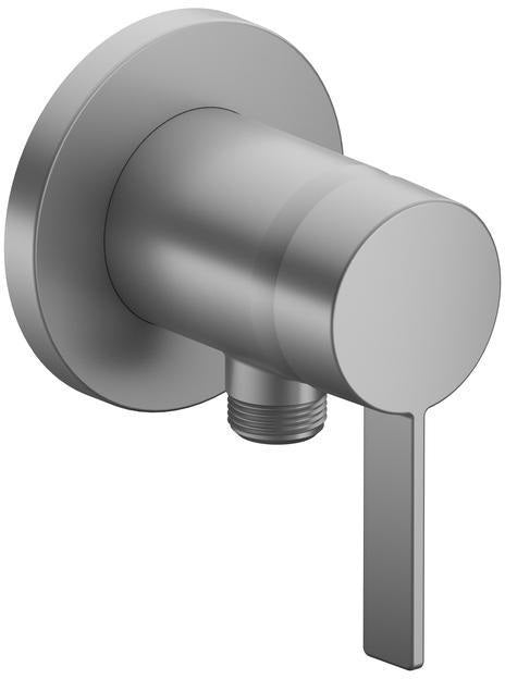 KEUCO IXMO SOLO Einhebelmischer DN 15 Unterputz mit Schlauchanschluss Aluminium-finish