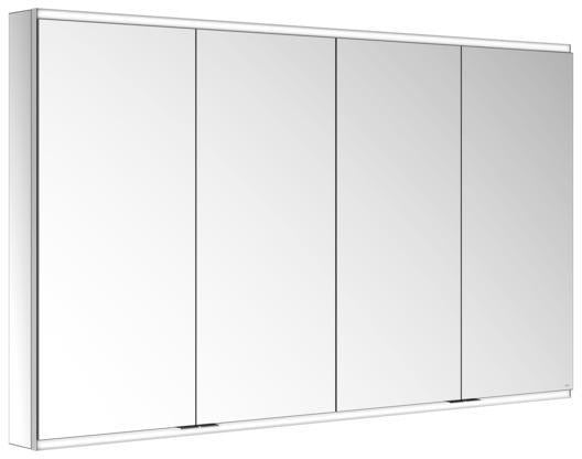 KEUCO Royal Modular 2.0 Spiegelschrank 1600 mm beleuchtet, 4 Türen, silber-eloxiert