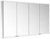 KEUCO Royal Modular 2.0 Spiegelschrank 1600 mm beleuchtet, 4 Türen, silber-eloxiert