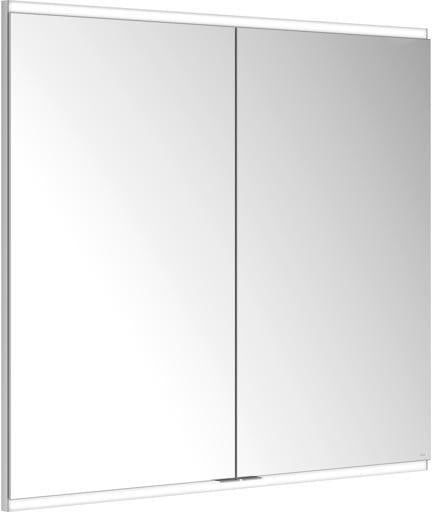 KEUCO Royal Modular 2.0 Spiegelschrank beleuchtet 1050 mm mit USB – Wandeinbau silber-eloxiert