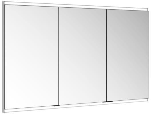 KEUCO Royal Modular 2.0 Spiegelschrank beleuchtet 900 mm Wandeinbau silber-eloxiert