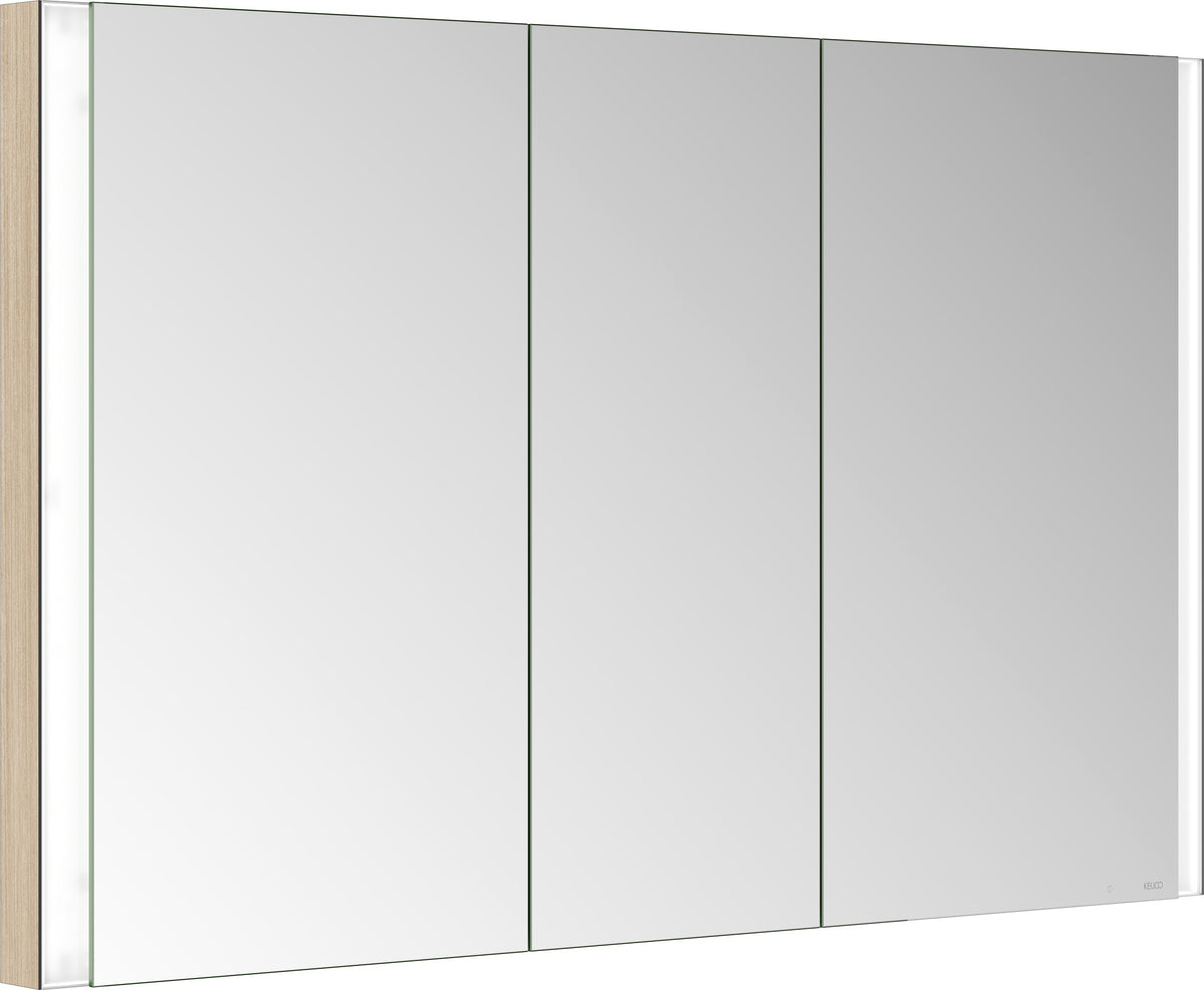 KEUCO SOMARIS Spiegelschrank Wandeinbau 1200 x 710 x 115 mm verspiegelt – Stilvolles Design