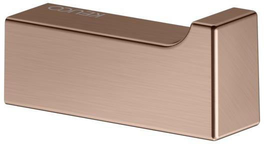 KEUCO Handtuchhaken Edition 11 11114 – Verchromter Einfachhaken, 47 mm, Wandmontage