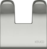 KEUCO Collection Moll Handtuchhaken doppelt Titanschwarz gebürstet 12713