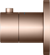 KEUCO IXMO Thermostatarmatur Unterputz rund verchromt – mit Sicherheitssperre bei 38 °C