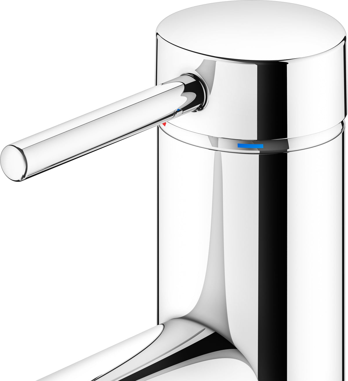 KEUCO IXMO Pure Einhebel-Waschtischmischer 210 mm ohne Ablaufgarnitur, verchromt