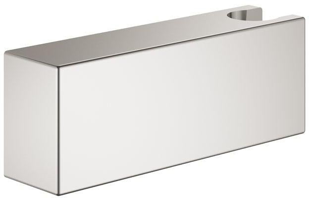 KEUCO Schlauchanschluss DN 20 – Eckig, Messing, Nickel Gebürstet, für UP-Armaturen