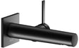 KEUCO IXMO Pure Einhebel-Waschtischmischer Unterputz, eckig, Ausladung 165 mm, schwarz matt