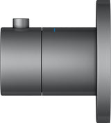 KEUCO IXMO Thermostatarmatur Unterputz rund verchromt – mit Sicherheitssperre bei 38 °C