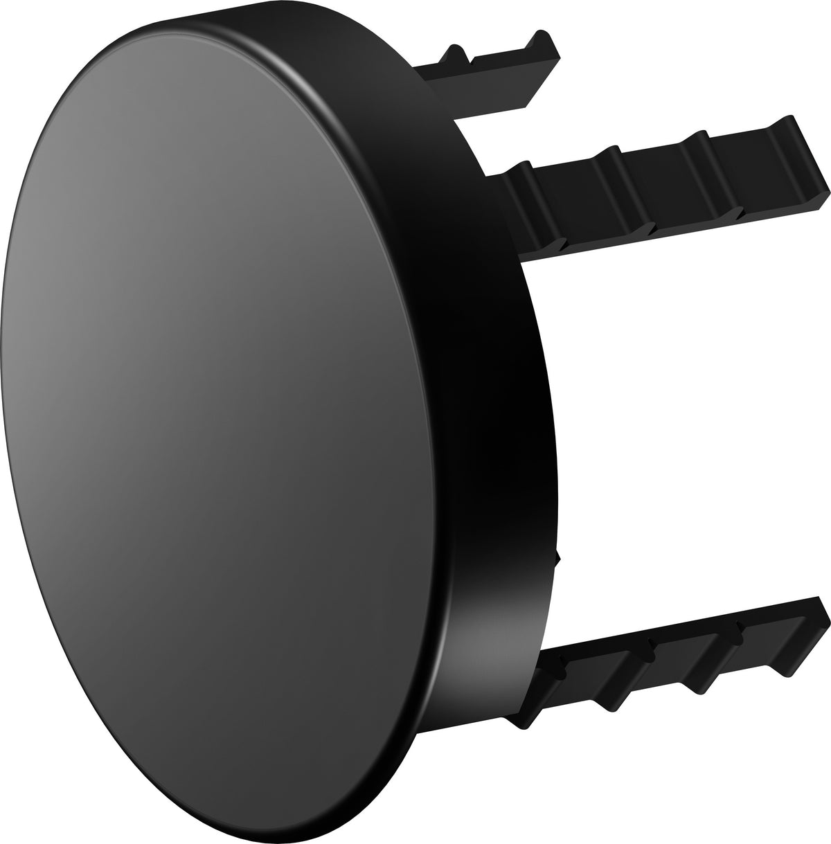 KEUCO Abdeckblende Armaturenzubehör 59949 für Rohrunterbrecher, rund, verchromt, 90 mm