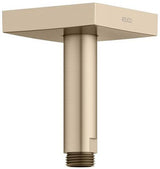 KEUCO Brausearm Edition 300 Deckenanschluss 100 mm verchromt – Eckige Form für moderne Duschen