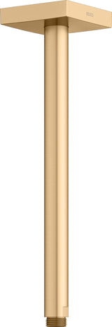 KEUCO Brausearm Edition 300 Deckenanschluss 100 mm verchromt – Eckige Form für moderne Duschen