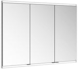 KEUCO Royal Modular 2.0 Spiegelschrank beleuchtet 900 mm Wandeinbau silber-eloxiert