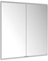 KEUCO Royal Modular 2.0 Spiegelschrank Wandeinbau 600 mm mit Steckdose und USB, silber-eloxiert