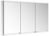 KEUCO Royal Modular 2.0 Spiegelschrank 900 mm, 3 Türen, LED Ober- und Unterbeleuchtung, silber-eloxiert