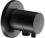 KEUCO IXMO Comfort Absperrventil UP DN15 mit Schlauchanschluss, rund schwarz matt