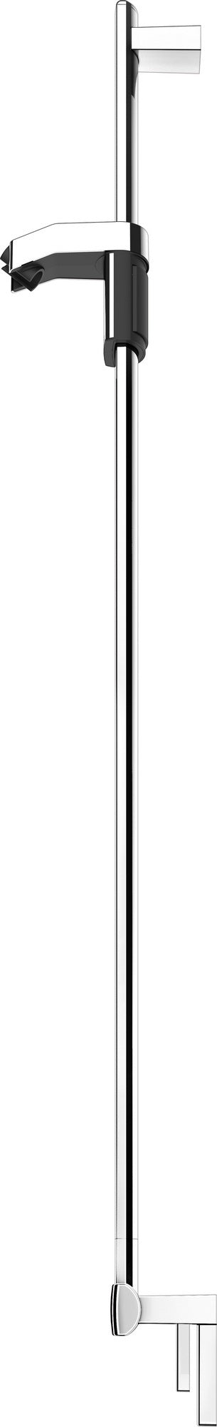KEUCO Duschhandlauf AXESS 35014, silber-eloxiert, 1000/1301 mm, mit Brausestange