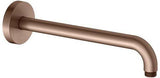 KEUCO Brausearm Elegance 51688, Wandanschluss, 300 mm, verchromt – Edles Design für Ihr Badezimmer
