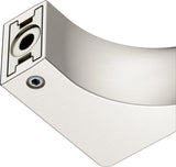 KEUCO Haltegriff Edition 11 300 mm Nickel gebürstet – Wandmontage, eckiges Design