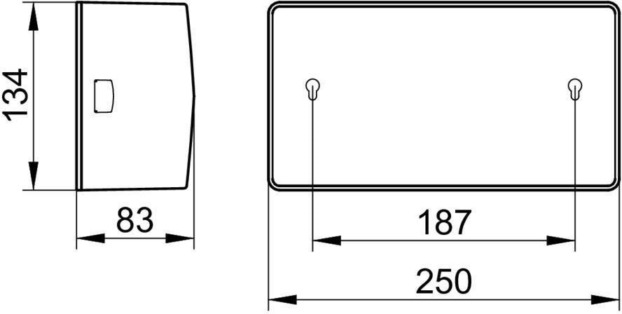 KEUCO Kleenex-Box 04977 in Edelstahl-Finish – Wandmontage Kosmetiktuchspender